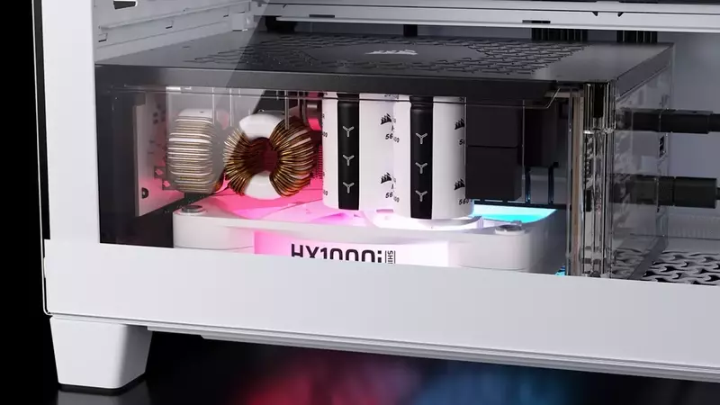 Corsair's Latest PC Innovations: A Transparent Power Supply and a Military-Inspired Case