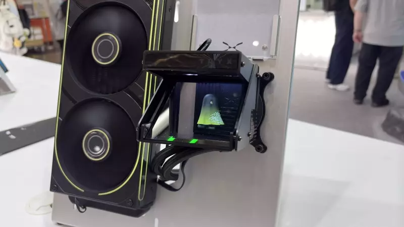 Tryx Unveils Revolutionary Holographic Liquid Cooler at Computex 2026