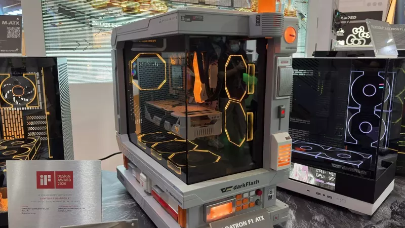 DarkFlash Floatron F1 ATX: A PC Case That Is Both Ugly And Neat
