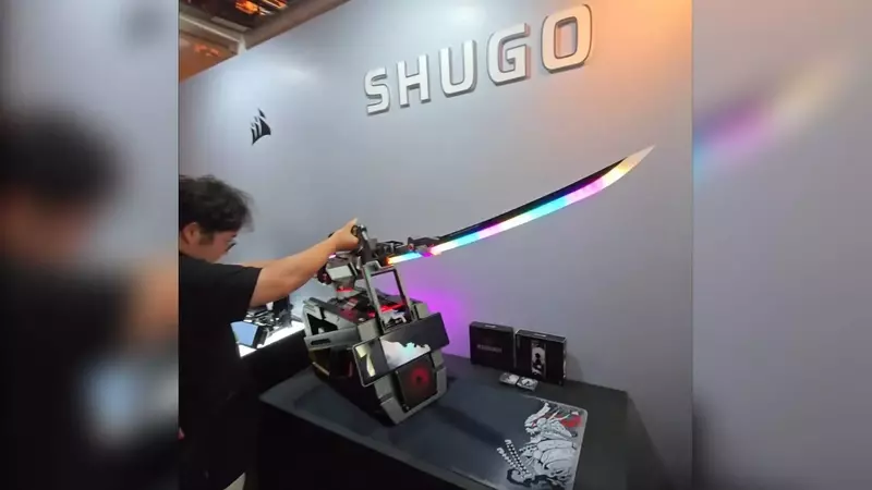 Corsair's Cyberpunk Samurai PC: A Highlight from Computex