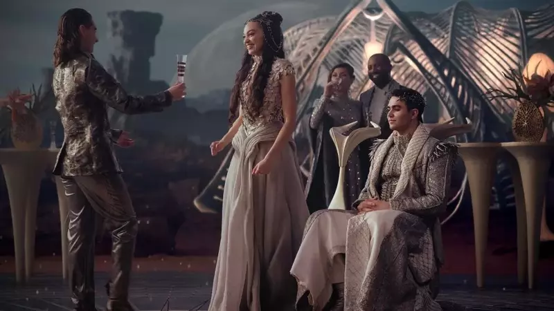 Star Trek: Starfleet Academy's Wedding Attire Draws Inspiration from Alexander McQueen and Marine Structures