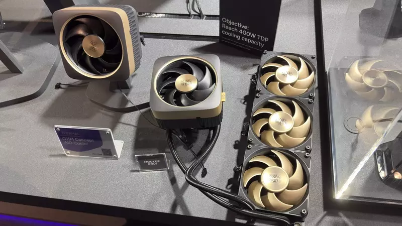 Cooler Master's G11M Concept AIO Cooler Aims for Unprecedented 400W Cooling Capacity