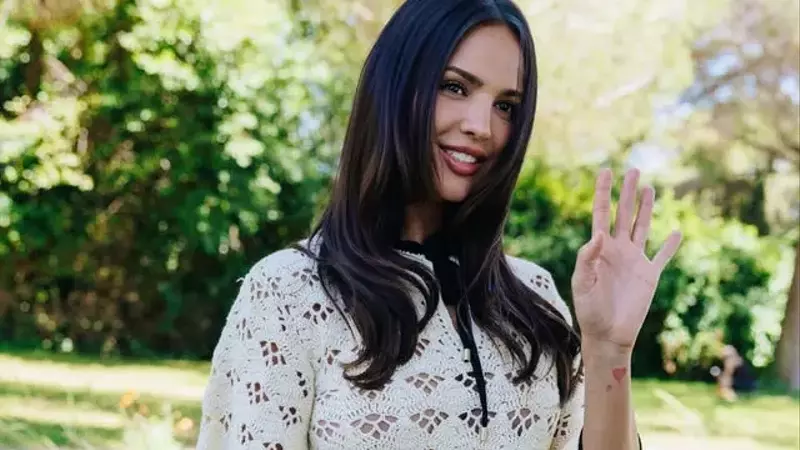Eiza González's Elegant Crochet Ensemble at Zimmermann's French Riviera Celebration