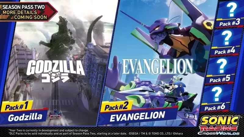 Sega Announces "Year Two" for Sonic Racing: CrossWorlds with New DLC and Collaborations
