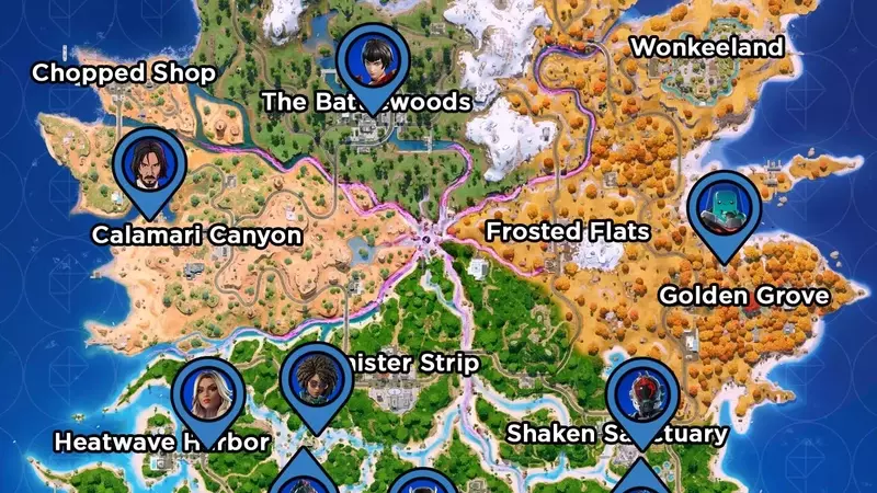 Uncovering Character and Specialist Locations in Fortnite Chapter 7 Season 3