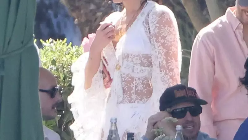 Dua Lipa's Post-Wedding Brunch Style: A Chic Lace Ensemble