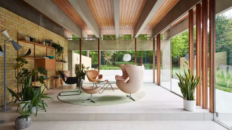 Ahm House: L'Incontro tra Architettura e Natura nella Visione di Jørn Utzon