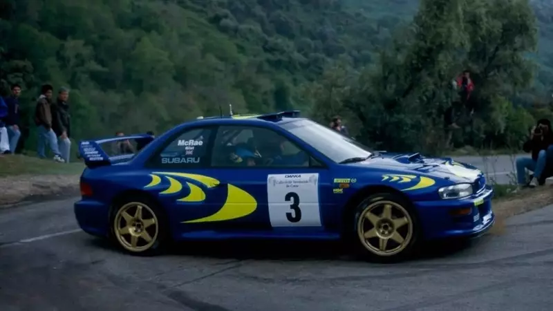Subaru's Iconic Gold Wheels: A Fortunate Mistake