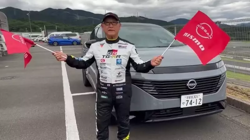 Toyota Chairman Enthusiastically Endorses Nissan Murano in Unexpected Viral Video