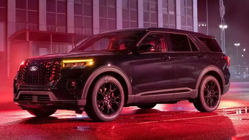 Ford Unveils 2027 Explorer ST with Striking 'Sinister' Appearance Package