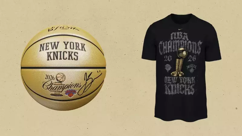 New York Knicks' Historic 2026 NBA Championship Sparks Merch Frenzy