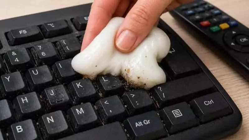 Pulizia Efficace: Lo Slime Fai-da-Te per Tastiere e Telecomandi