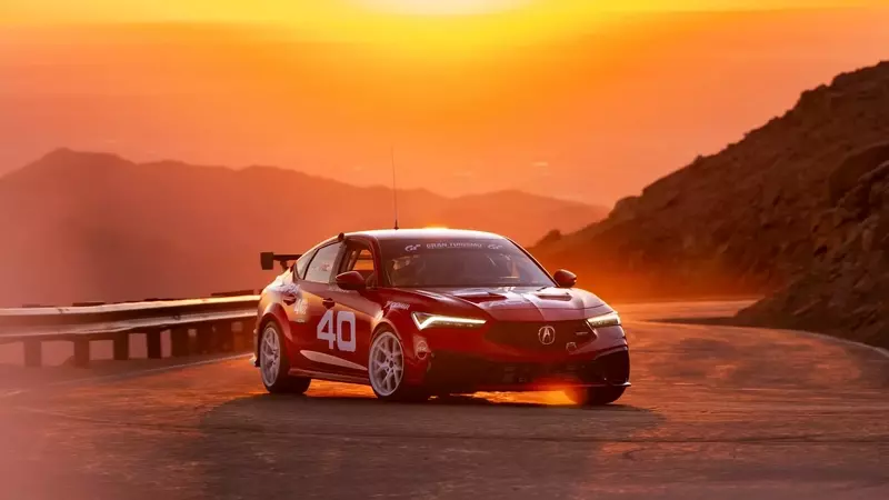 Acura Aims to Conquer Pikes Peak with Integra Type S and Olympian Pace Driver