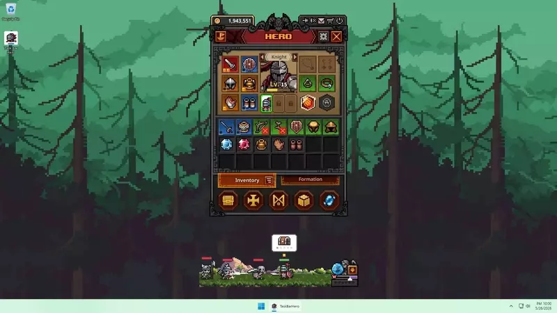 The Curious Case of TBH: Task Bar Hero's Meteoric Rise on Steam