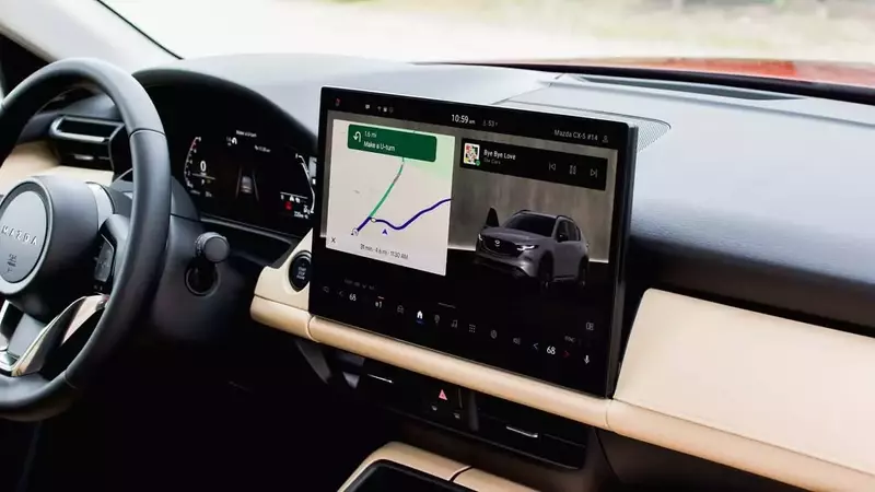 Mazda Defends Large Infotainment Screens in CX-5, Citing Reduced Driver Distraction