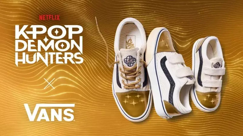 Vans Unveils 'Golden' Collection Inspired by Kpop Demon Hunters Film