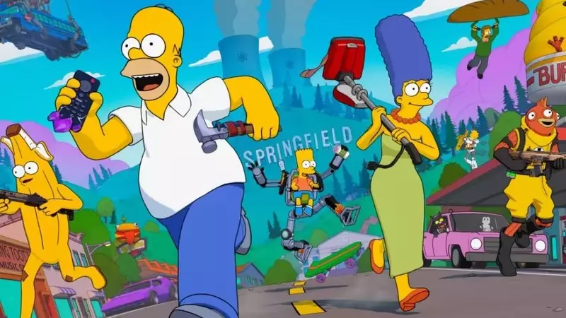 The Simpsons Characters Are Coming to Fortnite for Game Development