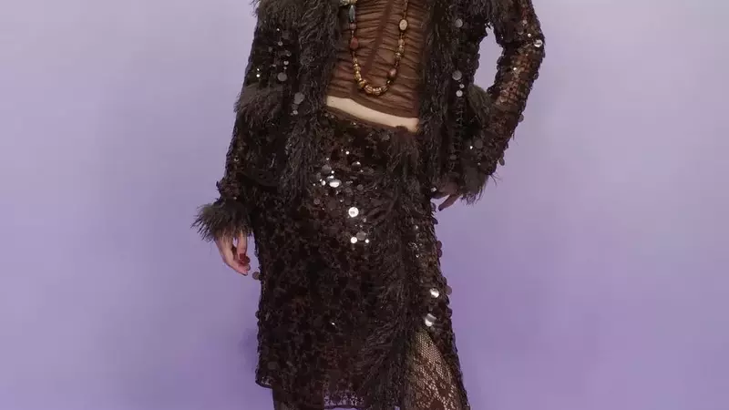 Anna Sui Revives '90s Cult-Favorite Camisoles in Resort 2027 Collection with Artist Ellen Berkenblit