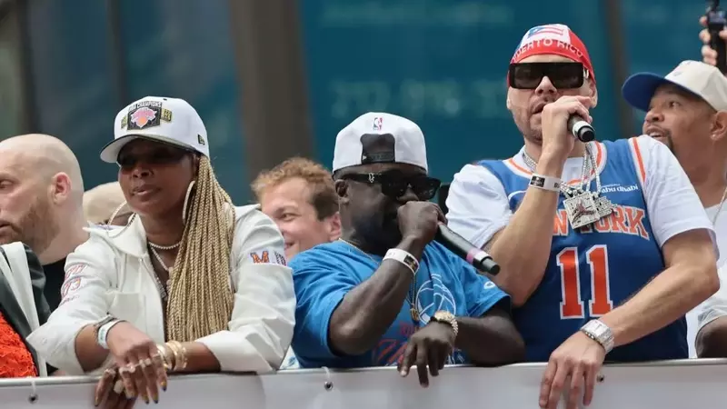 Star-Studded Musical Celebration Honors Knicks' Championship