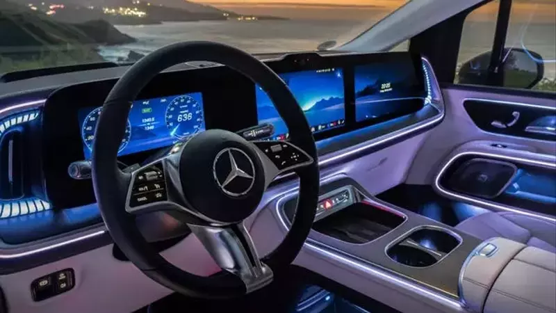 Inside the Luxurious 2028 Mercedes-Benz VLE-Class EV Interior
