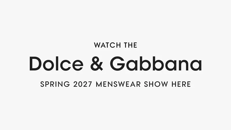 Dolce & Gabbana's Seasonal Collections and Beyond