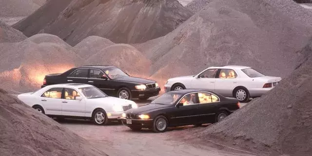 Luxury Showdown: Japanese vs. German Sedans in 1997