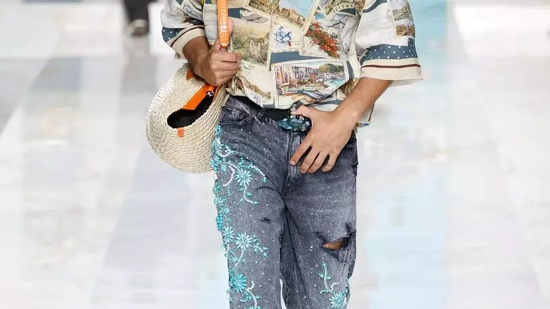 Dolce & Gabbana's Vision for Spring 2027: The Rise of Embellished Party Jeans