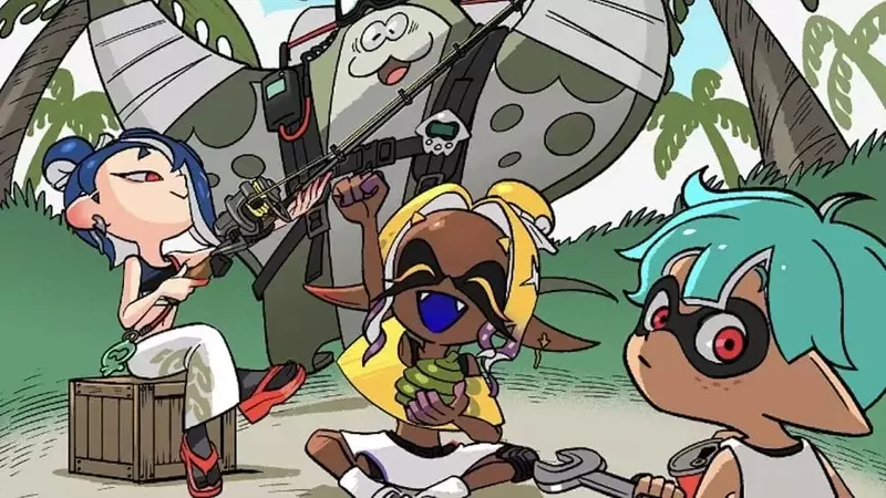 Splatoon Raiders Prologue Comics Begin Daily Release Ahead of Game Launch