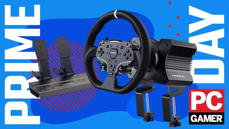 Unbeatable Value: Moza R5 Racing Wheel Bundle Drops to $379 for Prime Day