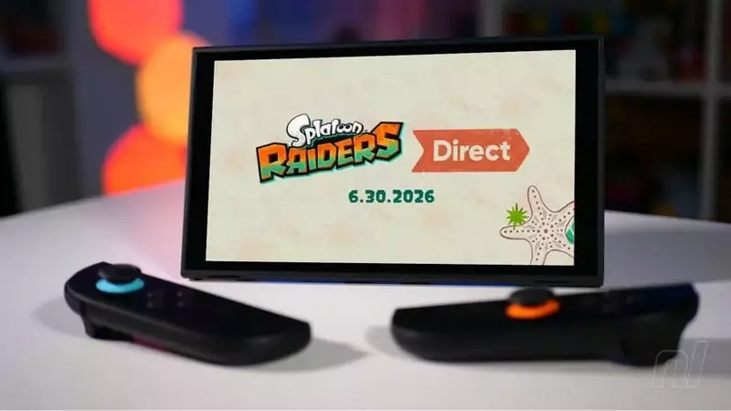 Upcoming 'Splatoon Raiders' Direct Scheduled for June 2026