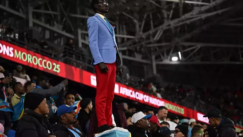 The Silent Fan: Michel Kuka Mboladinga's Unique Tribute to Congolese History at the World Cup
