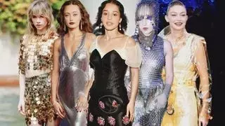A Look Back at Julien Dossena's Rabanne Creations Adorned by Celebrities