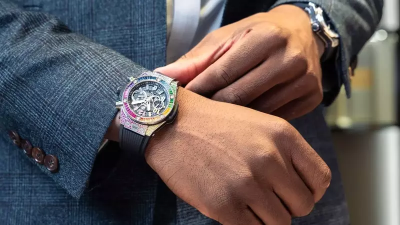 NBA Draft Sensation Dybantsa Shines with Unique Hublot Timepiece