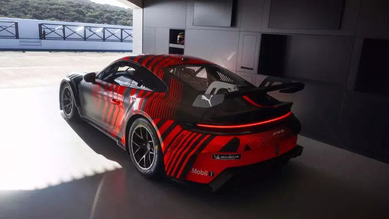 Porsche Unveils New 911 GT4 R Race Car for 2027 Season