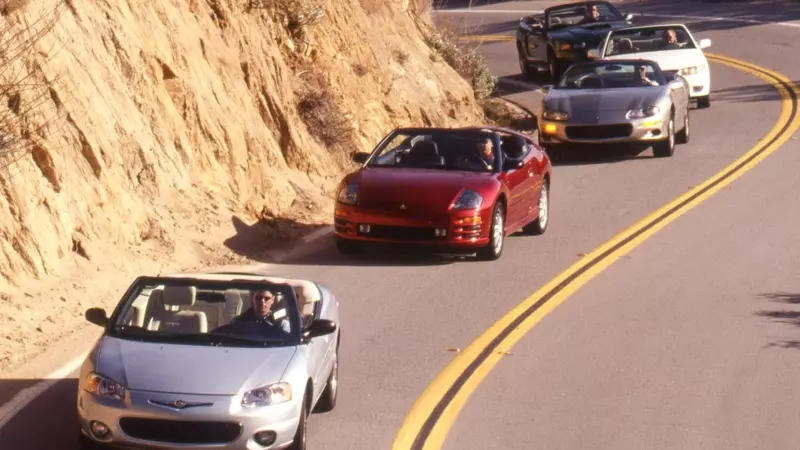 2001 Four-Seat Convertible Comparison Test: A Retrospective