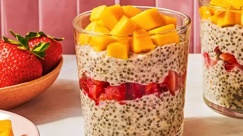 Nourishing Mango-Strawberry Chia Pudding: A Delicious Path to Wellness