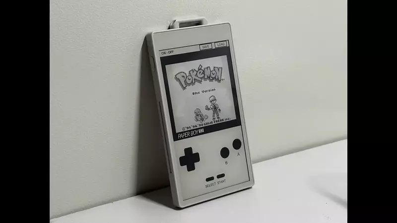 E-Ink Game Boy Emulator with Impressive Refresh Rate Demonstrated by Hardware Creator