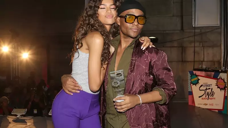 Celebrity stylist Law Roach dispels rumors about Zendaya's wedding dress, humorously dismissing AI-generated images