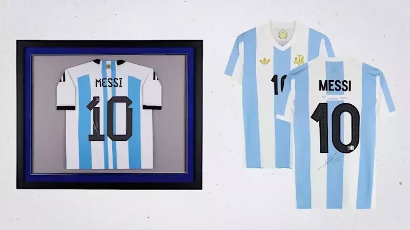 Exclusive Collection of Signed Lionel Messi Merchandise Unveiled as Argentina Advances in World Cup