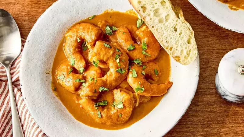 Elevated Shrimp and Chorizo Skillet with Velvety Sauce