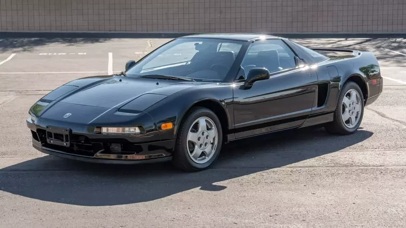Rare 1991 Acura NSX 5-Speed in Berlina Black with Low Mileage Hits Auction