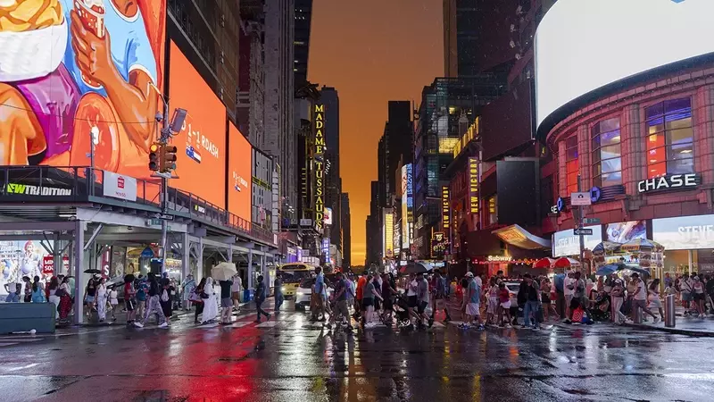 Rainfall Accompanies Taylor Swift and Travis Kelce's Nuptials in New York City