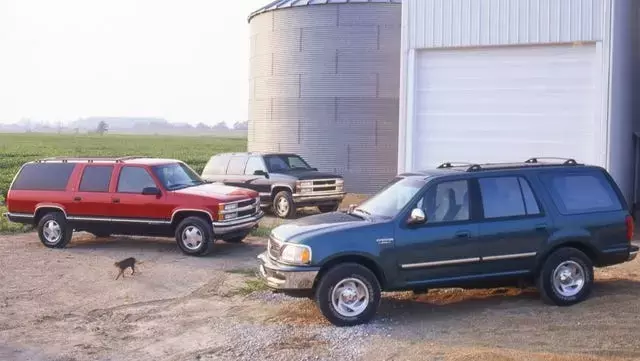 Full-Size SUV Showdown: Ford Expedition vs. Chevrolet Suburban and Tahoe