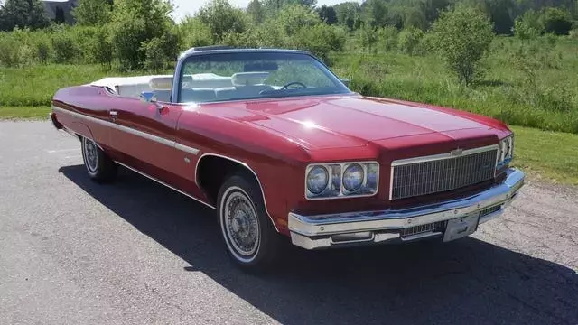 The Grand Finale of American Convertibles: A Pristine 1975 Chevrolet Caprice