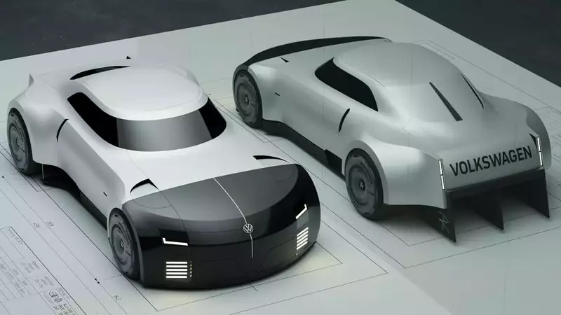 Volkswagen ID.DIN T14: A Visionary Supercar Concept