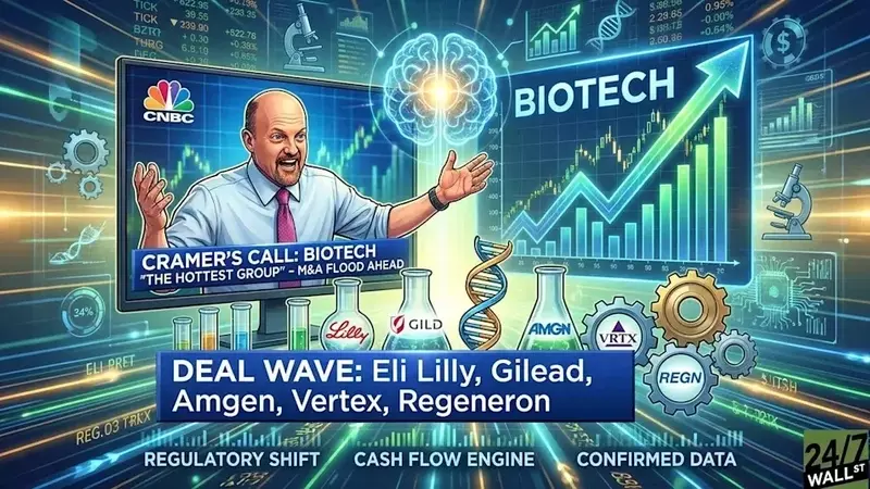 Biotech Sector Poised for Acquisition Surge, According to Jim Cramer