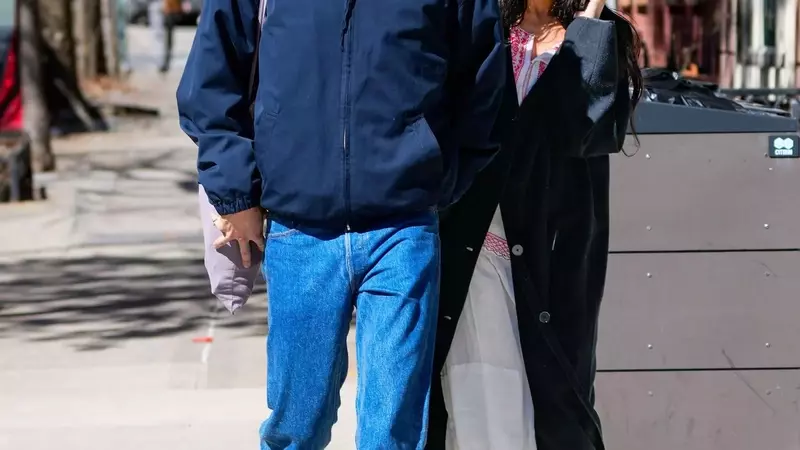 Harry Styles and Zoë Kravitz's Coordinated Sporty Style
