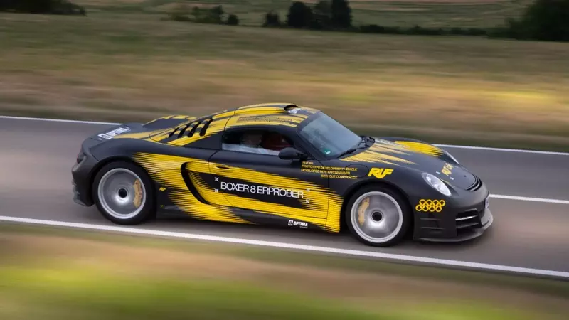 Ruf Unveils New Flat-Eight Engine at Goodwood Festival of Speed