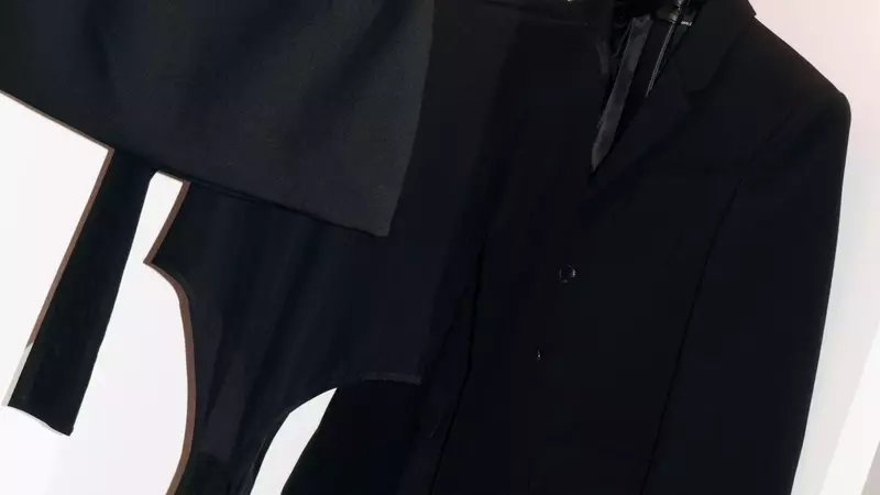 Adéla's Daring Look at Wardrobe.NYC x H&M Launch During Paris Couture Week
