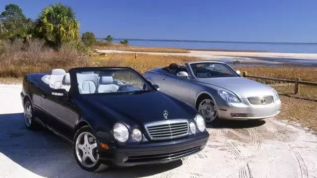 2001 Lexus SC430 vs. Mercedes-Benz CLK430 Comparison